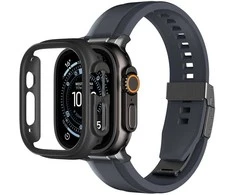 AmazingThing Minimal Protective dėklas skirtas Apple Watch UItra 3 49mm – Juodas