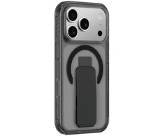 AmazingThing Titan Pro Holder dėklas skirtas Apple iPhone 17 Pro Max suderinamas su MagSafe – juodos spalvos