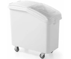 Amer Box Maitinimo vežimėlio konteineris biriems produktams, cukrui, kruopoms, ryžiams, ant ratų, 81 l - Hendi 877913
