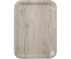 Amer Box Stačiakampis neslystantis serviravimo padėklas 240x340 mm - šviesios medienos