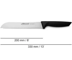 Arcos NIZA dantytas duonos peilis, ilgis 200/332 mm