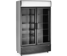 Arktic 2 durų baro šaldytuvas su apšviestu skydeliu 512 l 510 W