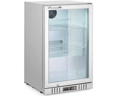 Arktic Po stalviršiu montuojamas barinis šaldytuvas, 1 durų, LED, 75 l, 120 W, 53x50x84 cm - sidabro spalvos