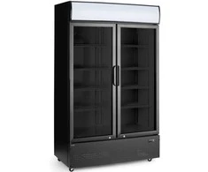 Arktic 2 durų baro šaldytuvas su apšviestu skydeliu 512 l 510 W
