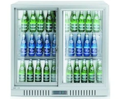 Arktic Baro šaldytuvas su 2 stumdomomis durelėmis, LED, 150 l, 160 W, 90 x 52 x 84 cm – sidabro spalvos