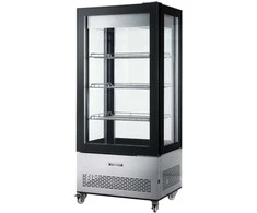 Arktic Šaldoma konditerijos vitrina ant ratukų, 3 LED lentynos, 550L