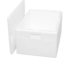 Arpack Termobox polistirolo termodėžė su dangčiu, PZH sertifikatas, 685x485x265mm, 53L