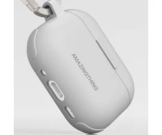 „AmazingThing Omni“ dėklas „Titan“, skirtas „AirPods Pro 3“ ausinėms – Baltas