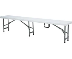 Sulankstomas maitinimo suolas baltas 1830 x 300 x 430 mm - Hendi 811191