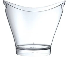 Bar Up Ovalus permatomas šampano vyno dubuo 6 l