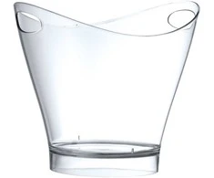 Bar Up Ovalus permatomas šampano vyno dubuo 6 l
