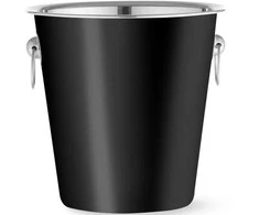 Bar Up Šampano ledo kibiras plieno 3,3 l sk. 220 x 190 mm - juoda