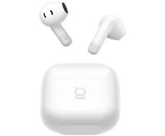 Baseus Belaidės Bluetooth 6.0 ausinės Bass BS2 Lite su įkrovimo dėklu, baltos