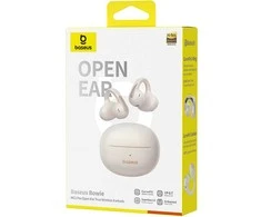 Ausinės su klipsem Baseus Bowie MC1 Pro OWS Bluetooth 6.0 - balta