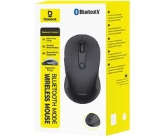 Baseus Bevielė pelė ergonomiczna Bluetooth F02 - juoda