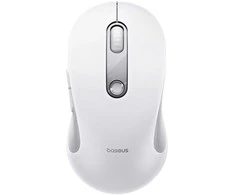 Baseus Bevielė pelė ergonomiczna USB 2.4GHz F02 - balta