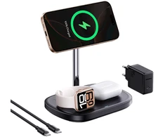 Baseus EnerFill FS41 3w1 su chłodzeniem su wtyczką EU 45W i kablem USB-C do USB-C - juoda