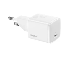 Įkroviklis jungiama į tinklą Baseus Cube 20W PD USB-C - balta