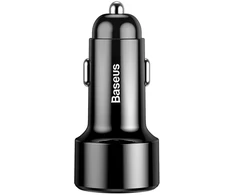 Baseus Magic Series 45 W su wyświetlaczem 1x USB-A + 1x USB-C - juoda