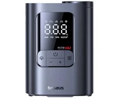 Baseus GoTrip VA1 Itin mini belaidis oro kompresorius su 3 antgaliais - Juodas