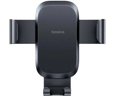 Baseus Automobilinis laikiklis 4.7-7.2" ekranų telefonams Metal Age Go (į ventiliacijos groteles), juodas
