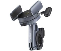 Baseus PrimeTrip magnetinis telefono laikiklis dviračiui / paspirtukui/ motociklui - juodos spalvos
