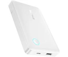 Baseus Powerbank Baseus EnerFill FP11 10000mAh 15W su białym kablem USB-C 20V/3A 30cm - balta