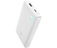 Baseus Powerbank Baseus EnerFill FP11 10000mAh 15W su białym kablem USB-C 20V/3A 30cm - balta
