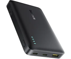 Baseus EnerFill FP21 10000 mAh 22.5W USB-A USB-C juoda