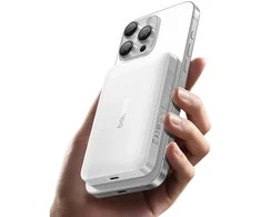 Baseus EnerFill FM12 Qi2 10000 mAh 22.5W MagSafe USB-C balta