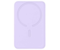 Baseus Powerbank indukcyjny 10000mAh 22.5W MagSafe su kablem USB-C 20V/3A 0.3m - violetinė
