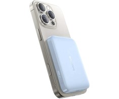 Baseus Powerbank indukcyjny 10000mAh 22.5W MagSafe su kablem USB-C 20V/3A 0.3m - mėlyna