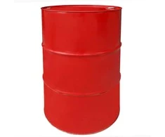 Beczkopol Plieninė metalinė statinė TH 216,5L su grioveliais, 3/4 ir 2 kamščiais dangtelyje - Raudonas MIX