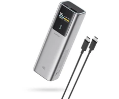 Powerbank CUKTECH CKPB100PGLBL 150W 10000mAh USB-C USB-A - pilka