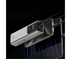 Powerbank CUKTECH CKPB100PGLBL 150W 10000mAh USB-C USB-A - pilka