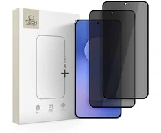 „Tech-Protect Glass Spy+“ dviejų apsauginių stiklų pakuotė „Samsung Galaxy S25 FE“