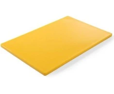 Deska do krojenia HACCP do drobiu 450x300mm geltona - Hendi 825563