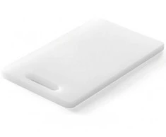 Virtuvinė lenta pjaustymui ir smulkinimui su laikikliu HDPE 30x20cm - Hendi 826355