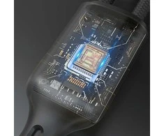Dudao A12MaxC PD60W 2-in-1 Charger for Apple Watch / USB-C – juodos spalvos