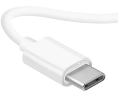 Dudao X3C į ausis įkišamos su laidu USB-C ausinės 1.2m - baltos spalvos