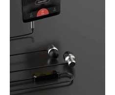 Dudao X10PRO Įstatomos į ausis ausinės, su laidu, 3.5mm mini jack - juodas