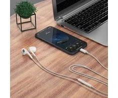Dudao Ausinės su laidu Įstatomos į ausis (į ausis įkišamos tipo) ausinės X14PROL-W1 iPhone Lightning - balta