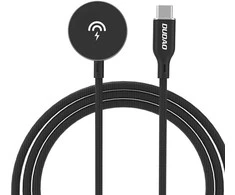 Dudao A12C belaidis įkroviklis skirtas Apple Watch 1.2m – juodos spalvos