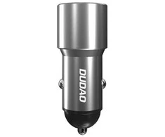 „Dudao“ USB / USB automobilinis C tipo įkroviklis, greitas įkrovimas, 22,5 W pilkas (R4PQ)