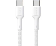 Dudao L9C 65W USB-C – USB-C kabelis 1m – baltos spalvos