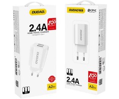 Įkroviklis Dudao (A2EU) (2xUSB 2.4A) baltas