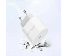 Dudao A14EUC PD 20W USB-C laidinis įkroviklis su kabelis – baltos spalvos