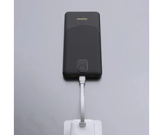 Dudao K10Pro 20000 mAh 2x USB-A 10W juoda