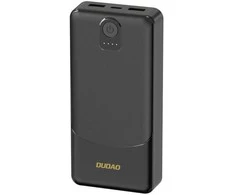 Powerbank Dudao K10 10000mAh 2.4A 2 x USB-A – juodos spalvos