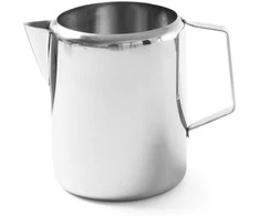 Ąsotis, puodelis pienui, kavai, arbatai, nerūdijančio plieno, 0,35 l - Hendi 451007
